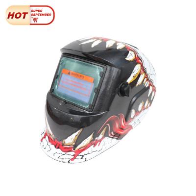 China Widely Used Industry Decal Low Power Graphic Solar Auto Welding Custom Helmet for sale