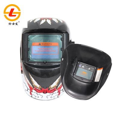 China Best Selling Custom Industry Standard Arc Decal Welding Helmet for sale