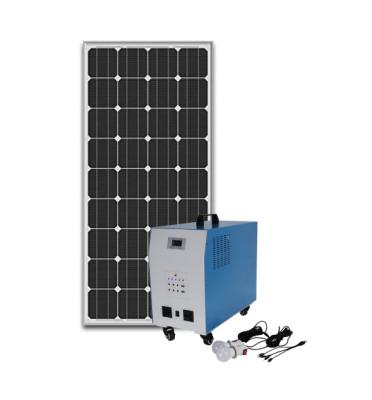 China Cheap Factory Price Home Solar Power Off Grid AC System 120W 200W Home Mobile Charging Solar Power Station for sale