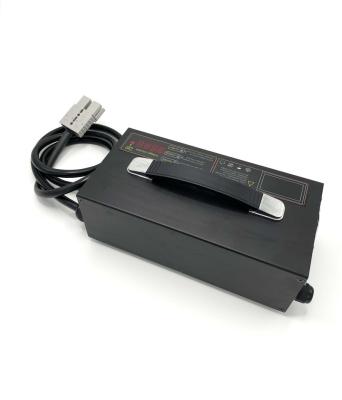 China EV/forklift/e-boat/AGV 48V25A low speed portable automatic battery charger for rechargeable battery or lithium lead acid battery for sale