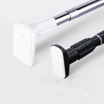 China Excellent Telescopic Tension Rod, Kitchen Tools Shower Curtain Rod Retractable Rod Curtain Poles, Quality Window Shower Curtain Tracks en venta