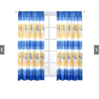 China Blackout China Ready Stock Yiwu Curtains Yiwu Curtains Philippines Door Curtains Cheap Floral Printed Southeast Asia Window Curtain Fabric for sale