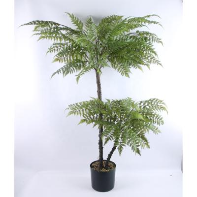 China Wholesale Contemporary Other Artificial Fern Faux Potted Plants Home Decor Trees Indoor Garden Decoration Outdoor Fake Plant In Pot for sale