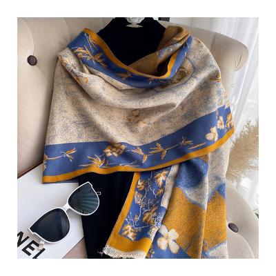 China 2021 hot brand cashmere women's scarves shawls wrap women's cashmere scarves and scarves for sale