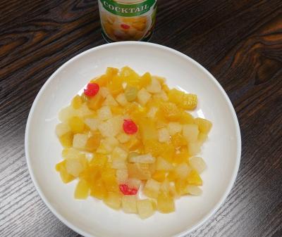 China 2021 Factory Wholesale Fresh Canned Fruit Mixture In Syrup for sale