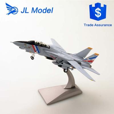 China 2003 Eco-Friendly USA Grumman F14 Tomcat 1,100 Scale Fighter Aircraft Model for sale