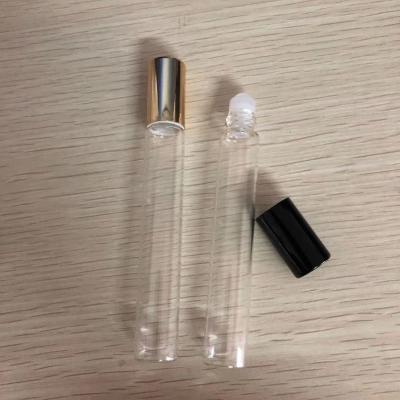 China Personal Care Super Promotion Essential Clear Oil Roller 10ml Glass Roll On Bottles Free Shipping for sale