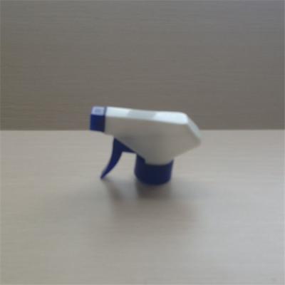 China No new leak! ! 28/410 Transparent Dark Blue Plastic Hand Trigger Sprayer for sale