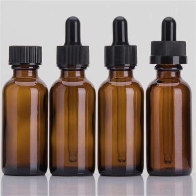 China Ultralight Durable Essential Oil Glass Bottles With Dropper 8oz 16oz Odorless for sale