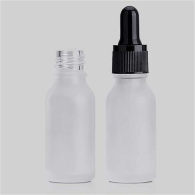 China Leakproof Thickened Essential Oil Glass Bottles With Dropper Reusable for sale