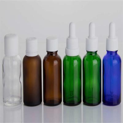 China CE 2 Oz Glass Dropper Bottles For Essential Oils multifunctional Portable for sale