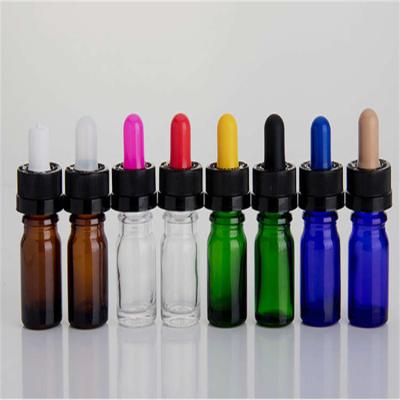 China Dustproof Amber Essential Oil Glass Bottles ISO9001 Portable Eco Friendly for sale