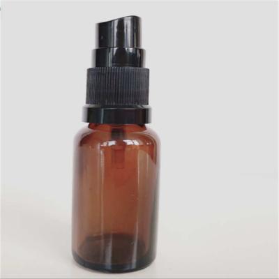 China Practical Brown Amber Glass Mist Bottle With Spray Leakproof ISO14001 for sale