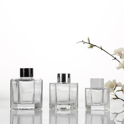 China Multifunctional Glass Perfume Diffuser Bottle 50ml 100ml Decorative Crystal for sale