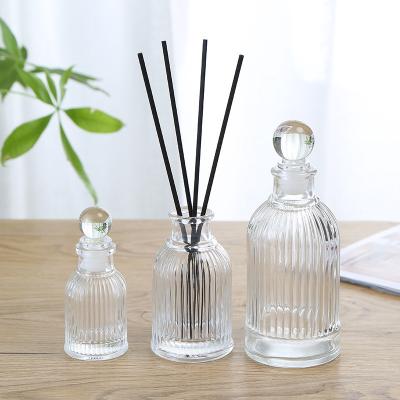 China Reusable Empty Reed Diffuser Glass Bottle for sale