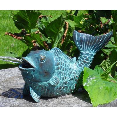 China Europe Bronze Fish Sculpture Big Fish Sculpture for sale