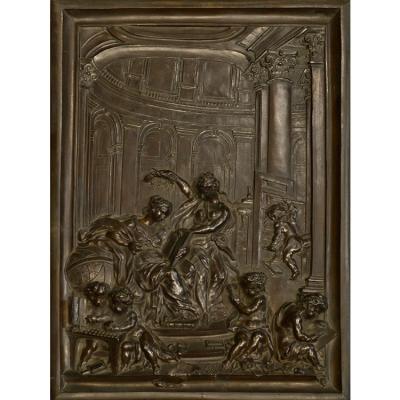 China Art Relief Wall Bronze Sculpture Metal Copper Animals Europe High Quality Luxury Home Decor Figure for sale