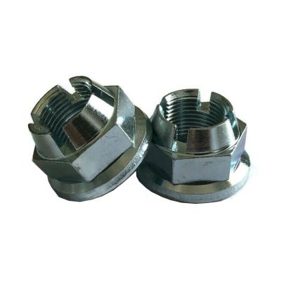 China 40Cr China Made Wheel Hub Axle Bearing Nut Stake Nut For Automotive Drive Shaft for sale