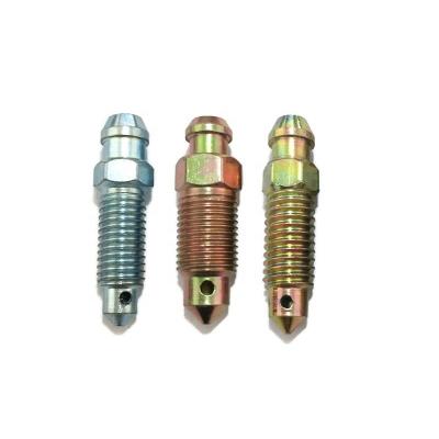 China M6 M7 M8 M10 M12 Very Good Strength And Durability Brake Caliper Screw Type Screw Air Valve Racking Drain Screw for sale