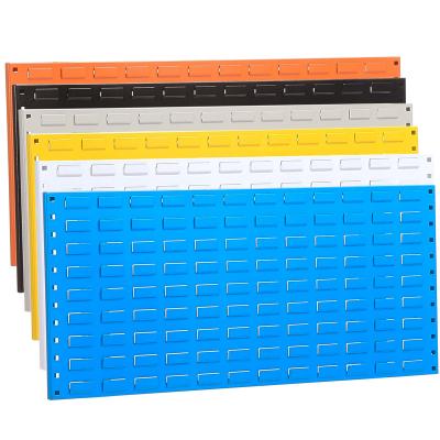 China Cold Rolled Steel Galvanized Sheet Best Seller Key Classification Plate Hardware Storage Rack Tools Hanging Board With Shutter Hole for sale