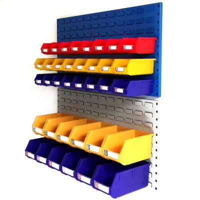 China Best Selling Cold Rolled Galvanized Steel Sheet Tool Shelf Case Panel Steel Hardware Tools Hanging Board With Square Hole for sale