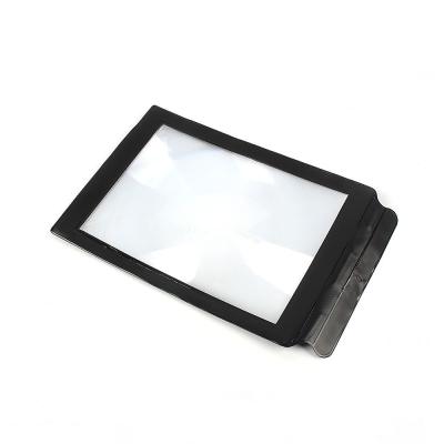 China Plastic News Paper Reading Magnifier, PVC Magnifier Sheet, Book Magnifier for sale