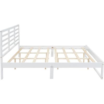 China Transitional Manufacturers Dugout White Flat Layer Horizontal Bedroom Furniture for sale