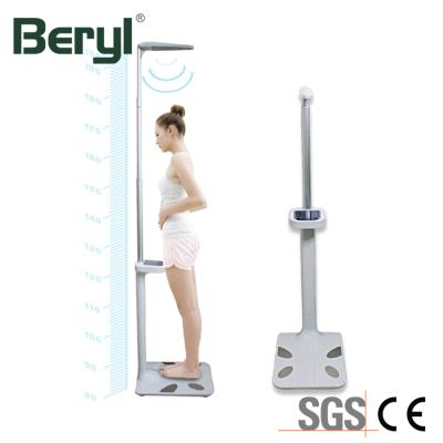 China New Digital Professional Ultrasonic Voice/Body Fat Physical BMI Size/Water/Muscle/Bone/Calories/BMI/Height/Weight Weighing Measurement for sale