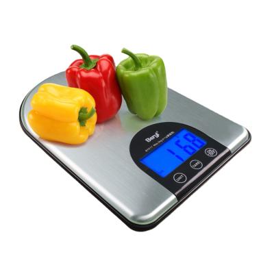 China Kitchen Scales 1Kg 5Kg High Quality Stainless Steel Household Food Scale Electronic Balance Digital Kitchen Nutritional Scale for sale