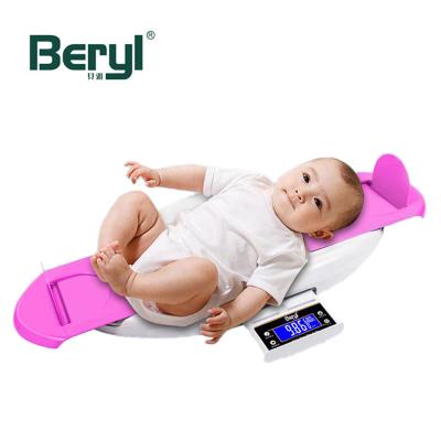 China CE&ROHS Charging Household Weight/Music/BT/USB Capacity LCD Display Music Function Digital Infant Baby Scale for sale