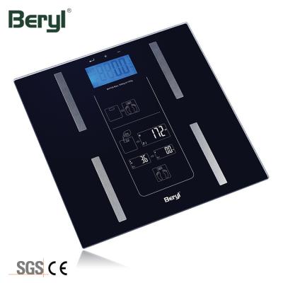 China Measure Professional Body Fat Composition Measuring Smart Body Fat Analysis Electronic Body Scale for sale