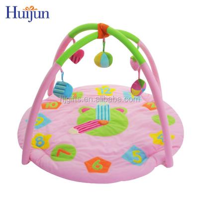 China Toy Factory Kids Play Mat Eco-friendly Baby Play Gym Pink Round Mat Toys Non-Toxic Soft Mat for sale