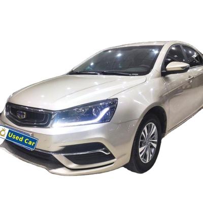 China Used Cars Geely Emperor Version 1.5L Left Hand Drive 92 Luxury Gasoline Double Cab Low Price 2018 Sale With CVT Used Cars for sale