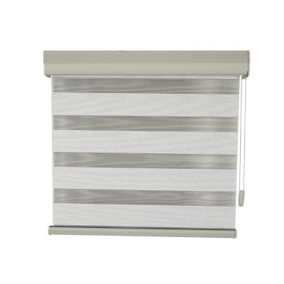 China New High Quality Slat Type Curtain French Door Shades On Sale Top Zebra Blinds Fabric for sale