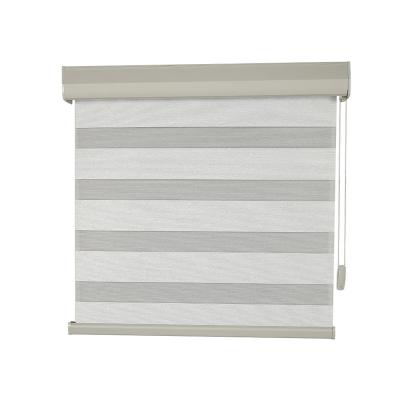 China High Quality Pleated Slat Korean Style Soft Yarn Fabric Zebra Blinds Fabric for sale