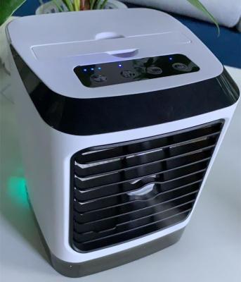 China Household Plastic Material And Tabletop Installation Room Water Air Cooler Humidifier With Remote Control for sale