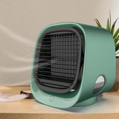 China Household Mini USB Air Cooler Small Air Conditioner Fan Home Dormitory Office Air Cooler for sale