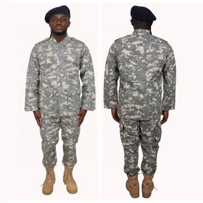 China Army anti-static military gray camouflage digital BDU uniform all kinds of military uniform for sale