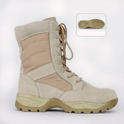 China Kenya Army Boots Full Breathable Brown Leather Military Boot Woman Military Combat Boots for sale