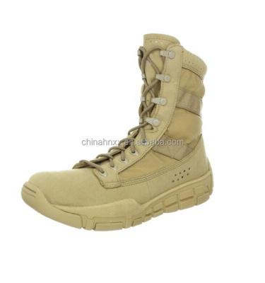 China Cheap Tactical Nylon Military Military Leather Desert Boots for sale