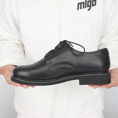 China Custom Made Comfortable Men's Stylish Shoes Soldier's Training Genuine Leather Breathable Shoes For Sale for sale