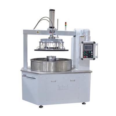 China High efficiency and accuracy grinding and polishing machine to improve double-sided flatness and LQ brightness of stainless steel for sale