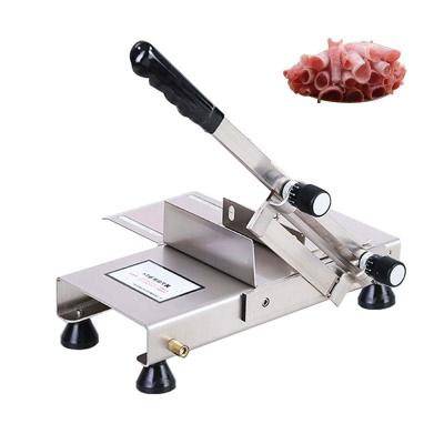 China Factory Herbal Medicine Multifunctional Chinese Chicken Fresh Meat Hand Slicer Cutter Frozen Cutting Machine for sale