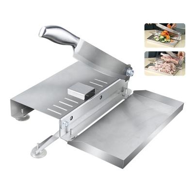 China Hotels sell mini fish rib beef poultry chicken breast meat cutting machine small portable fresh wholesale price for sale