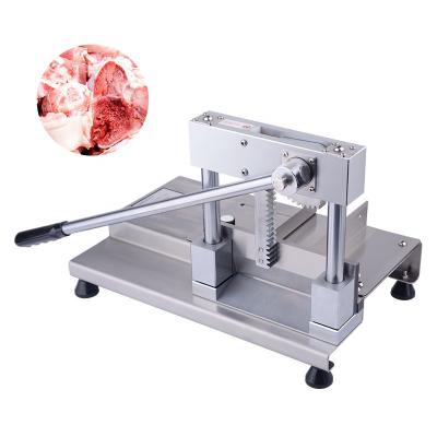 China Factory 304 stainless steel kitchen manual frozen ribs chicken meat bone cutter cutter machine price for sale