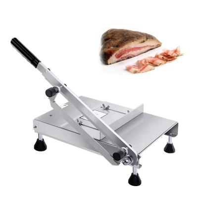 China Hotels Kitchen Commercial Manual Small Bone Chicken Duck Poultry Fish Smoked Cured Meat Cutting Machine for sale