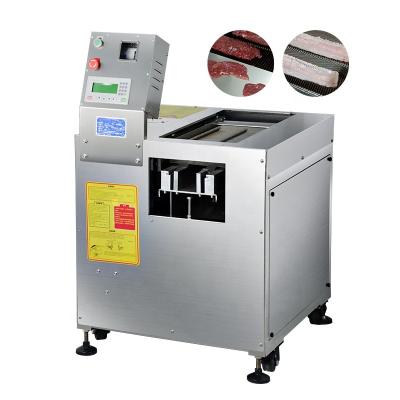 China Factory Customized Semi Automatic Double Groove Universal Fish Fillet Slicing Machine Price for sale