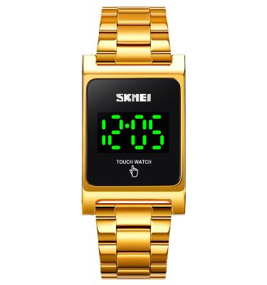 China Skmei 1869 Alarm New Brand Fashionable Man Watches Custom Logo Men Led Wrist Stainless Steel Mens Digital Fashion Watch for sale