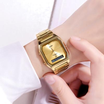 China SKMEI 1612 Water Resistant Alarm Fashion Sports Digital Watch Dial Digital Watch De Man Square Relojes For Women Men for sale