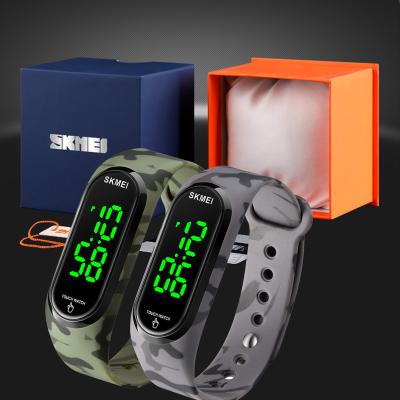 China SKMEI 1804 Automatic Date LED Display Digital Wristband Watches Led Waterproof Sports Watch Relogio Masculino for sale